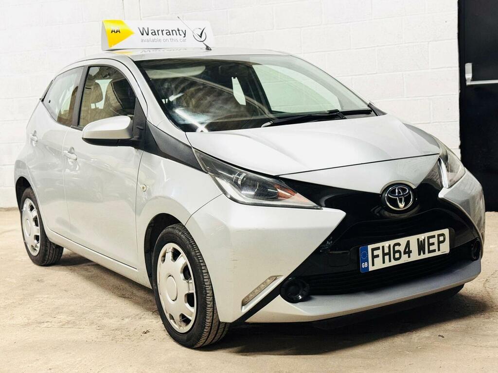 Toyota Aygo Hatchback 1.0 Vvt-i X-play Euro 5 Euro 5 2015 Silver