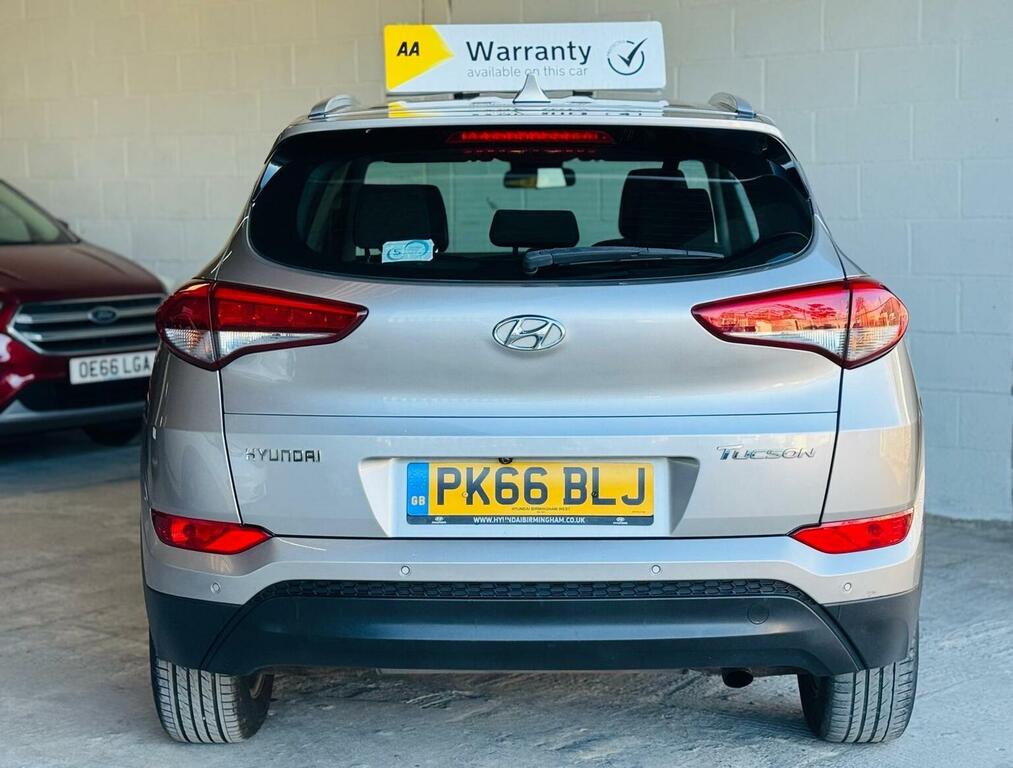 Hyundai Tucson Suv 1.6 Gdi Blue Drive Se Nav Euro 6 Ss 20 PK66BLJ White #5