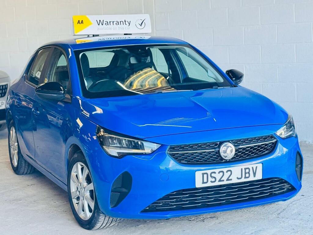 Vauxhall Corsa Hatchback 1.2 Se Edition Euro 6 202222 Blue