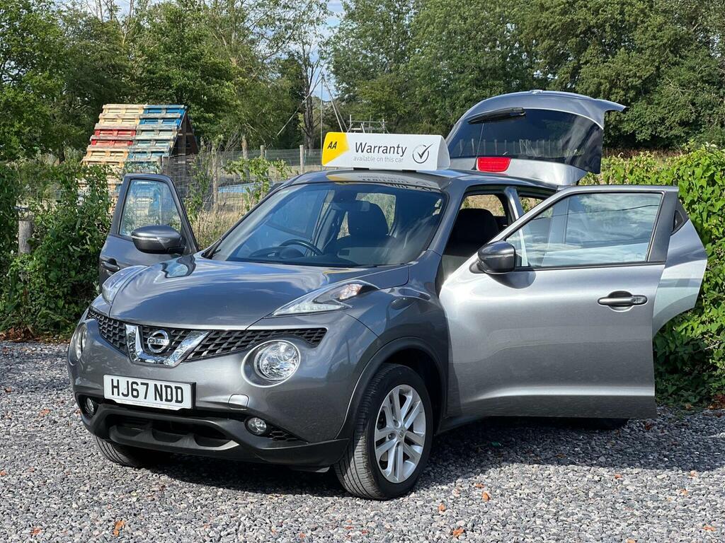 Nissan Juke Suv 1.6 N-connecta Xtron Euro 6 201767 HJ67NDD Grey #5