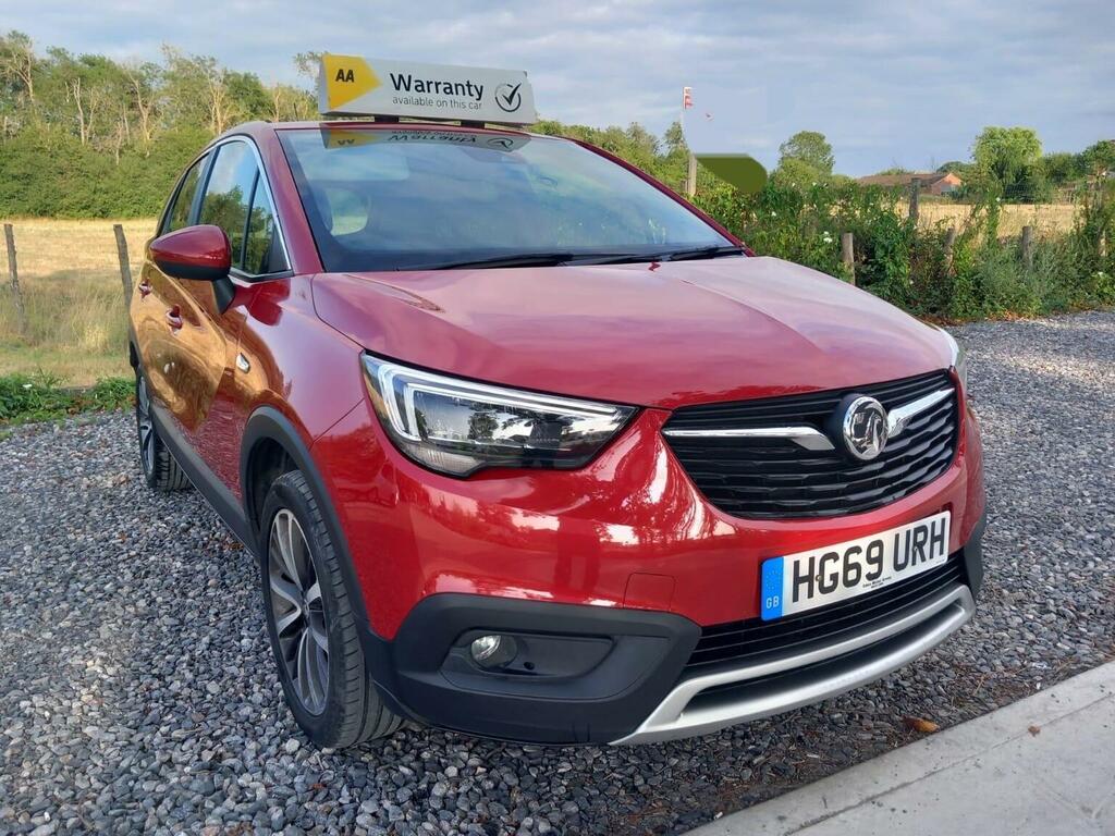 Vauxhall Crossland X 1.2 Turbo Elite Euro 6 Ss Red