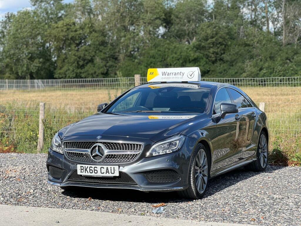 Mercedes-Benz CLS 2.1 Cls220d Amg Line Coupe G-tronic Euro 6 Ss Grey