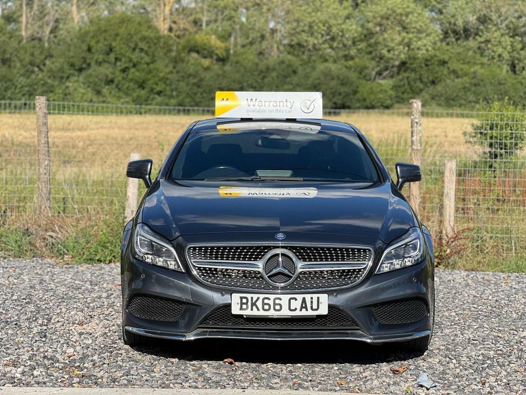 Mercedes-Benz CLS 2.1 Cls220d Amg Line Coupe G-tronic Euro 6 Ss Grey #4
