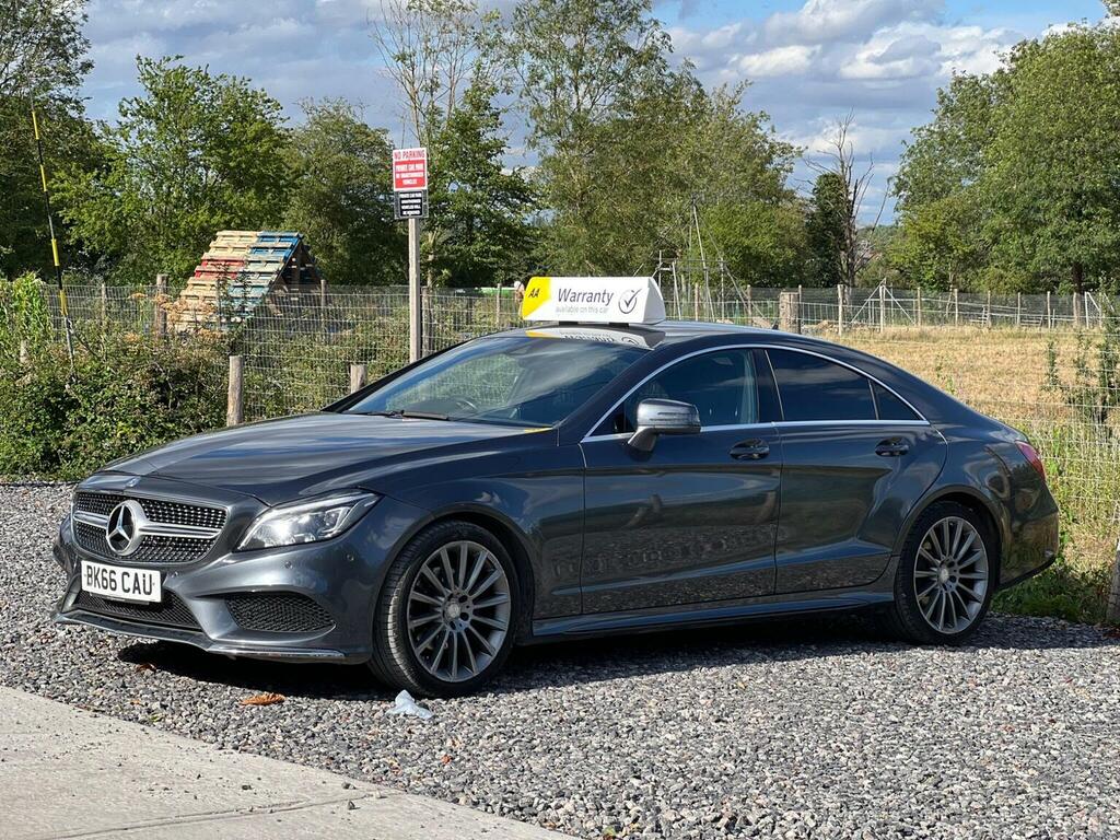 Mercedes-Benz CLS 2.1 Cls220d Amg Line Coupe G-tronic Euro 6 Ss Grey #5