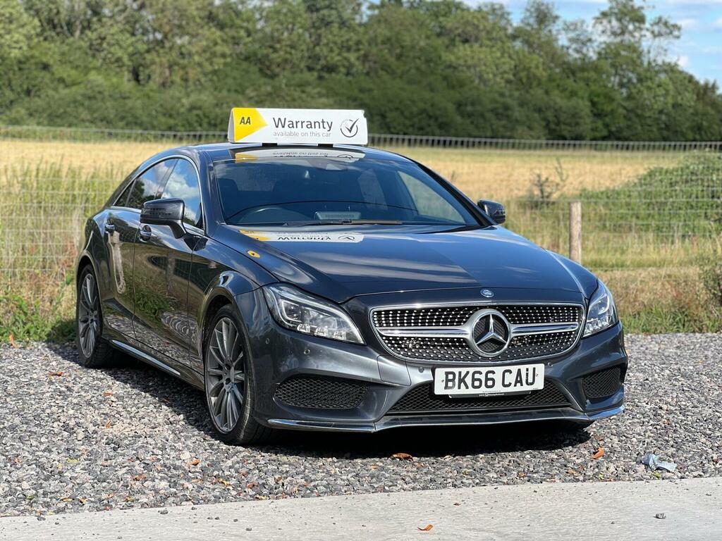 Mercedes-Benz CLS 2.1 Cls220d Amg Line Coupe G-tronic Euro 6 Ss Grey #3