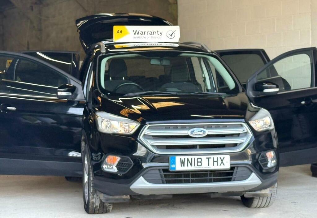 Ford Kuga Suv 1.5T Ecoboost Zetec Euro 6 Ss 201818 WN18THX Black #5