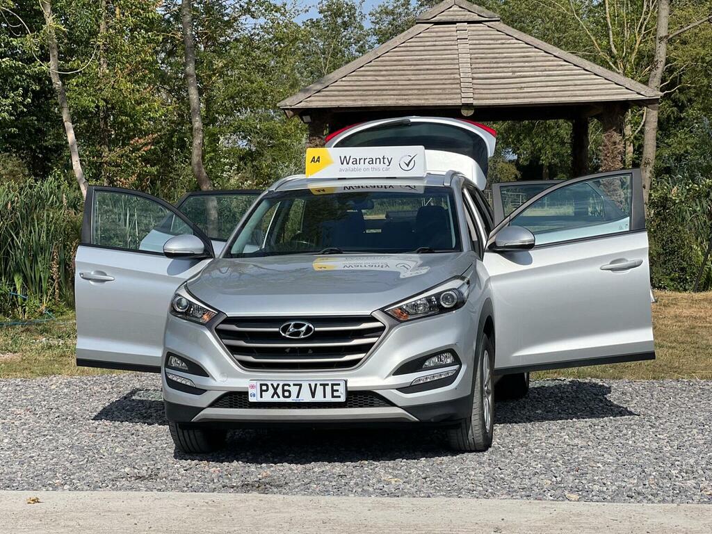 Hyundai Tucson 1.6 Gdi Blue Drive Se Nav Euro 6 Ss Silver #5
