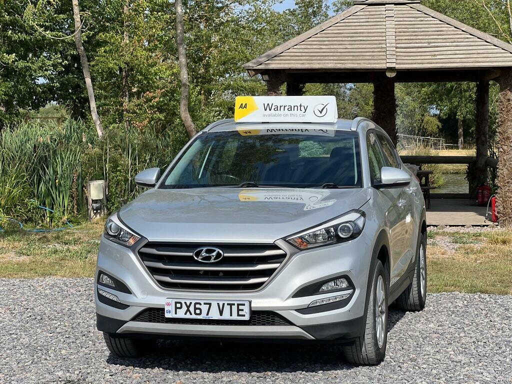 Hyundai Tucson 1.6 Gdi Blue Drive Se Nav Euro 6 Ss Silver #2