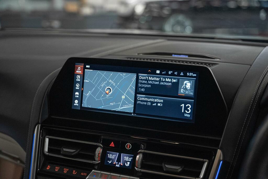 BMW 8 Series Gran Coupe 840I Steptronic Euro 6 Blue #21