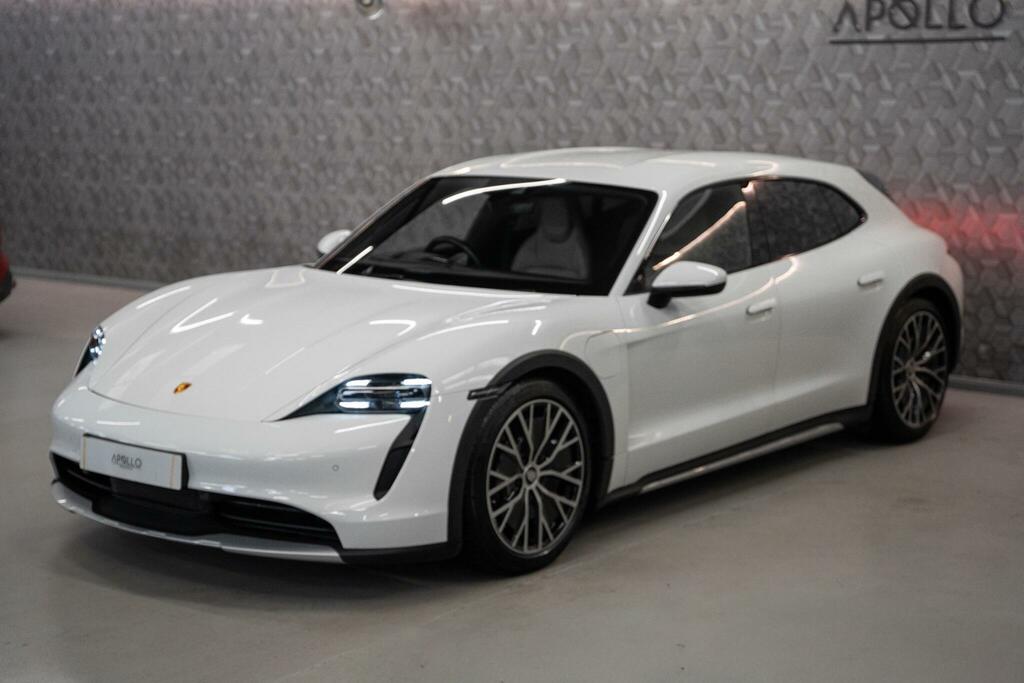 Porsche Taycan Performance Plus 93.4Kwh 4 Cross Turismo 4Wd White #5