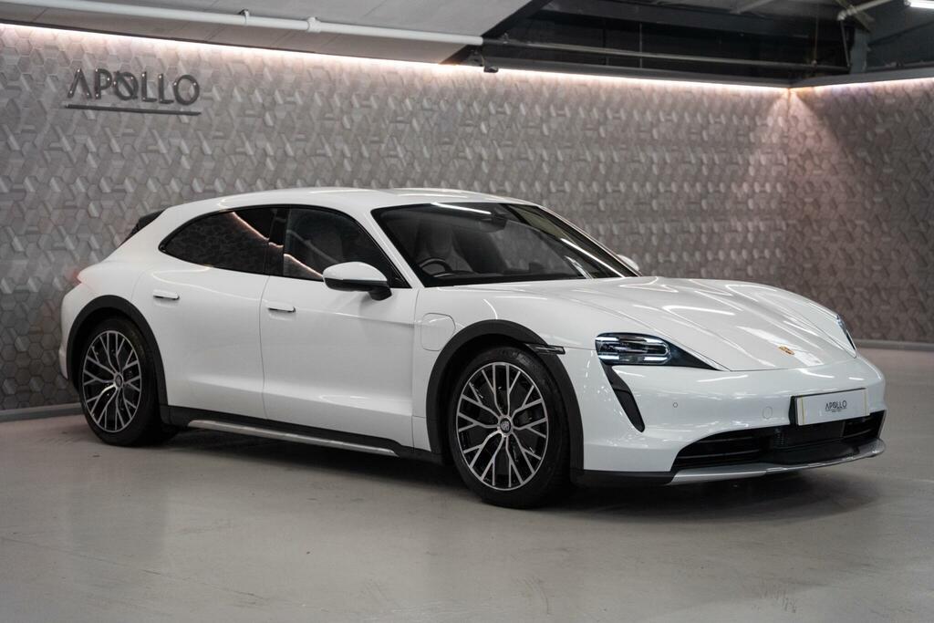 Porsche Taycan Performance Plus 93.4Kwh 4 Cross Turismo 4Wd White #4
