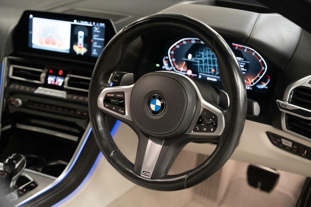 BMW 8 Series Gran Coupe 840D Blue #20