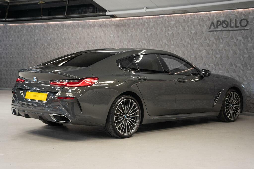 BMW 8 Series Gran Coupe 840D Blue #7