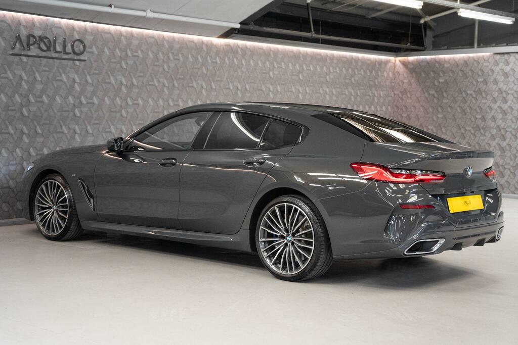 BMW 8 Series Gran Coupe 840D Blue #8