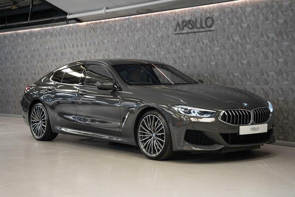 BMW 8 Series Gran Coupe 840D Blue #10