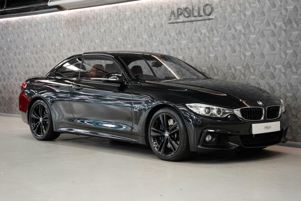 BMW 4 Series 420D Gran Coupe M Sport Black #13