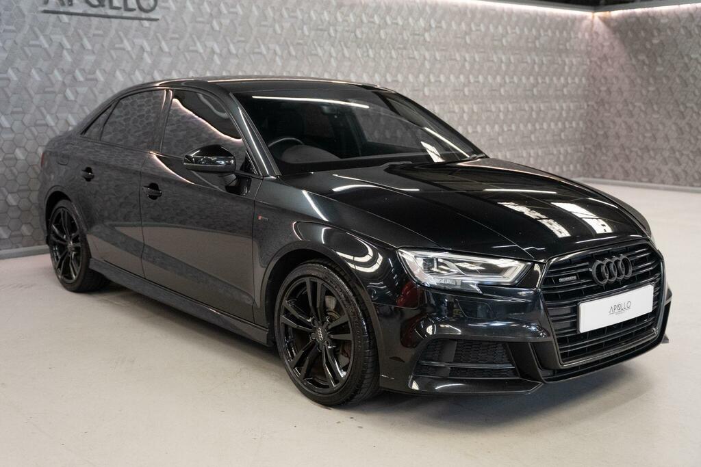 Audi A3 2.0 Tfsi S Line S Tronic 6Spd Quattro Euro 6 Black #6