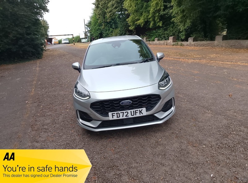 Ford Fiesta St-line Edition Sat Nav-carplay FD72UFK Silver #2