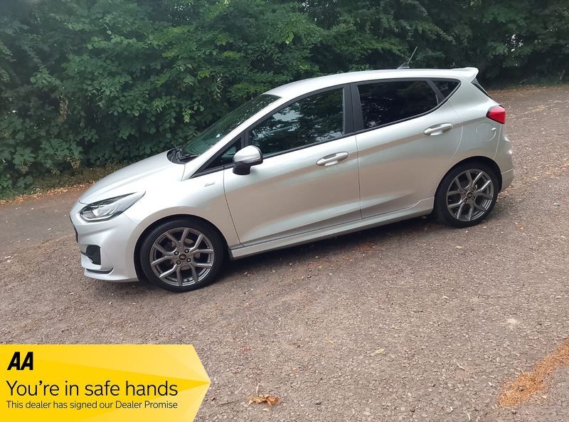 Ford Fiesta St-line Edition Sat Nav-carplay FD72UFK Silver #3