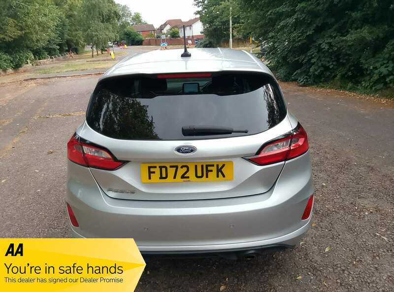 Ford Fiesta St-line Edition Sat Nav-carplay FD72UFK Silver #4