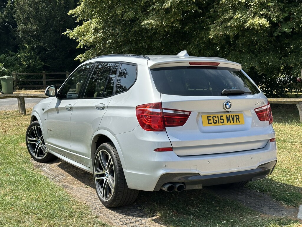 BMW X3 Suv 3.0 X3 Xdrive30d M Sport 2015 EG15MVR Silver #3
