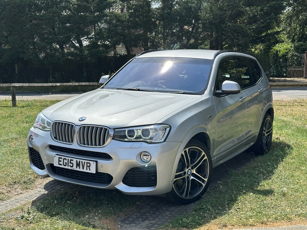 BMW X3 Suv 3.0 X3 Xdrive30d M Sport 2015 EG15MVR Silver #2