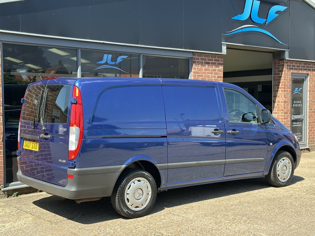 Mercedes-Benz Vito 2007 2.1 115Cdi Dualiner Basic Compact Panel Van S Black #19