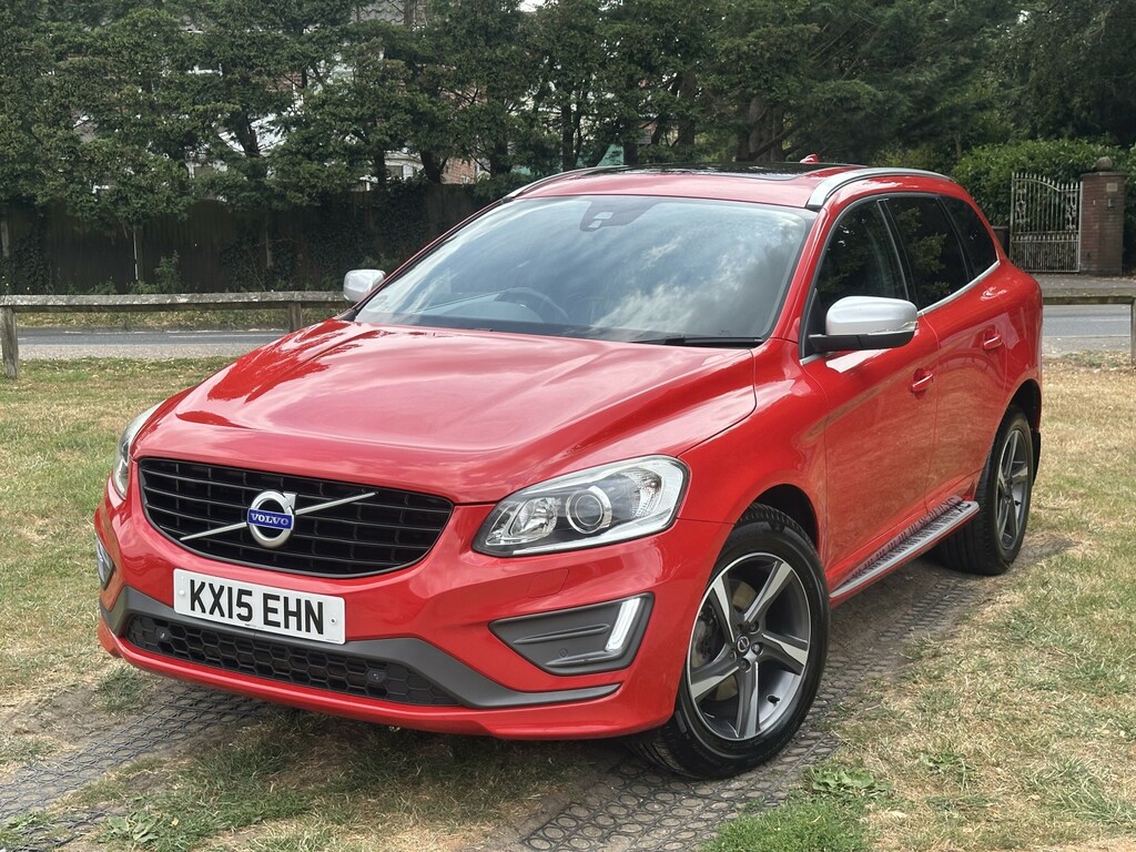 Volvo XC60 Suv 2.4 R-design Lux D4 Awd 2015 KX15EHN Red #2