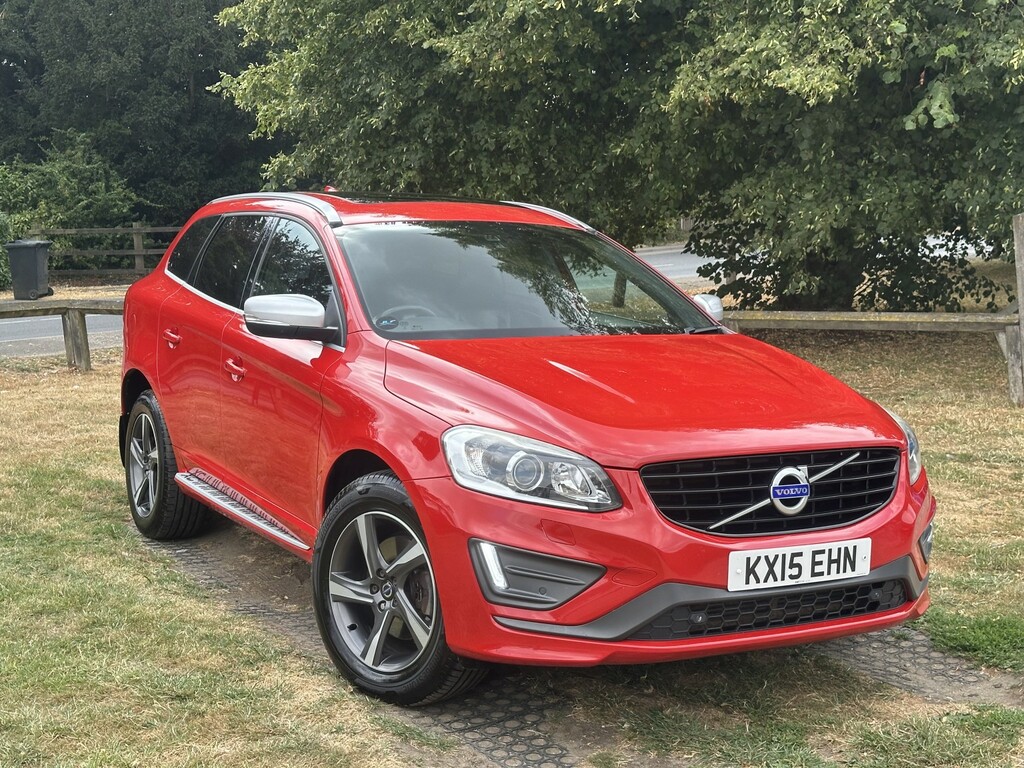 Volvo XC60 2.4 R-design Lux D4 Awd Red