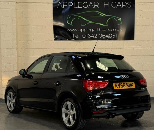 Audi A1 Tfsi Sport Sportback RV68MMK Black #4