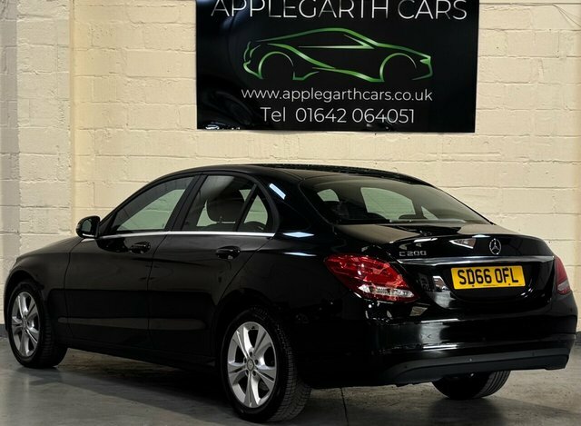 Mercedes-Benz C Class C200 Se Executive Edition SD66OFL Black #3