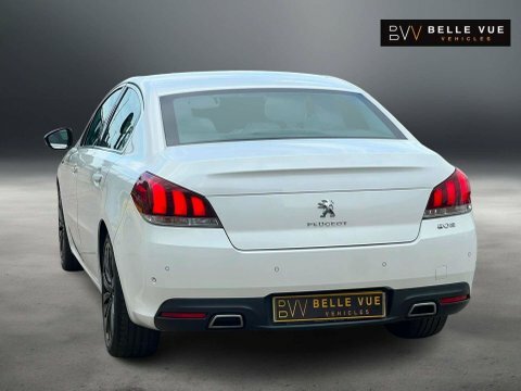 Peugeot 508 508 Gt Line Blue Hdi Ss White #12