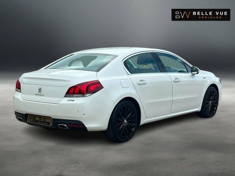 Peugeot 508 508 Gt Line Blue Hdi Ss White #9