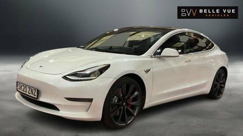 Tesla Model 3 Model 3 Performance SK20ZNZ White #4