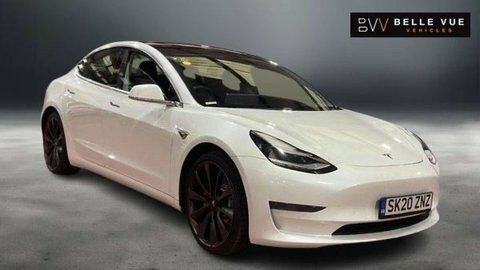Tesla Model 3 Model 3 Performance SK20ZNZ White