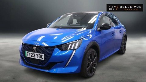Peugeot e-208 208 Gt Ev Blue #4