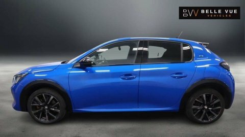 Peugeot e-208 208 Gt Ev Blue #5
