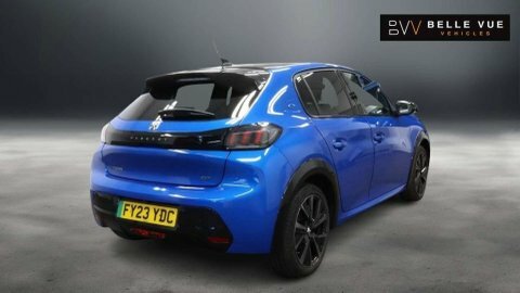 Peugeot e-208 208 Gt Ev Blue #3