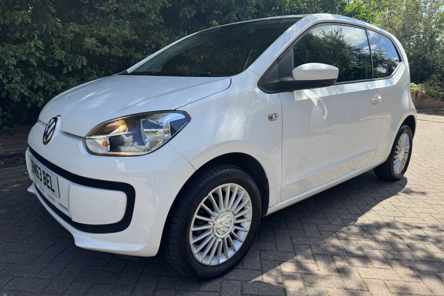 Volkswagen Up Hatchback BM63BEL White #2