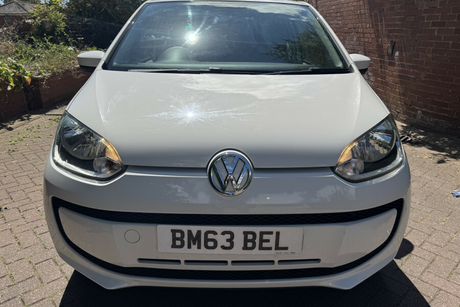 Volkswagen Up Hatchback BM63BEL White #3
