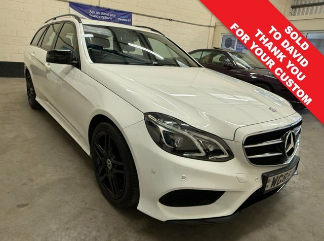 Mercedes-Benz E Class 2.1 E220 Bluetec Amg Night Edition Estate D Black
