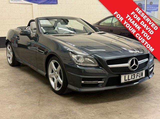 Mercedes-Benz SLK 1.8 Slk200 Blueefficiency Amg Sport Convertible 2 Grey