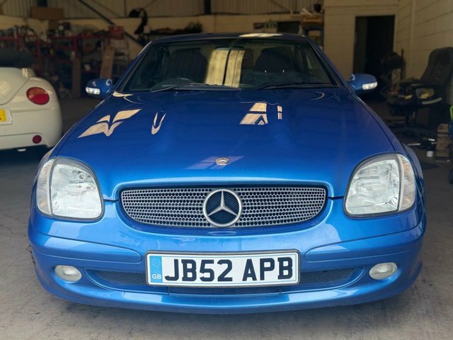 Mercedes-Benz SLK 2.3 Slk230 Kompressor Convertible Au Blue #3