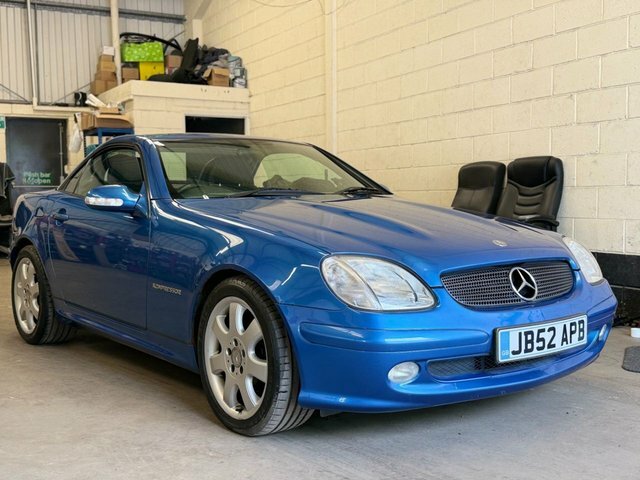 Mercedes-Benz SLK 2.3 Slk230 Kompressor Convertible Au Blue #5