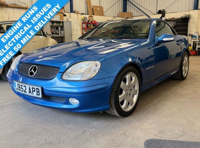 Mercedes-Benz SLK 2.3 Slk230 Kompressor Convertible Au Blue