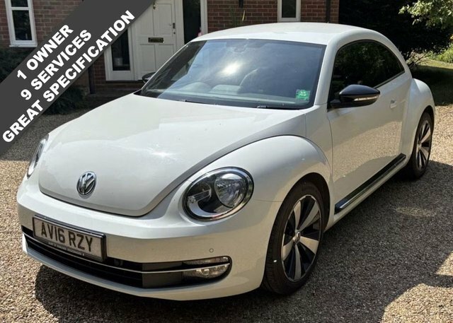 Volkswagen Beetle 1.4 Tsi Bluemotion Tech Sport Hatchback Pet White