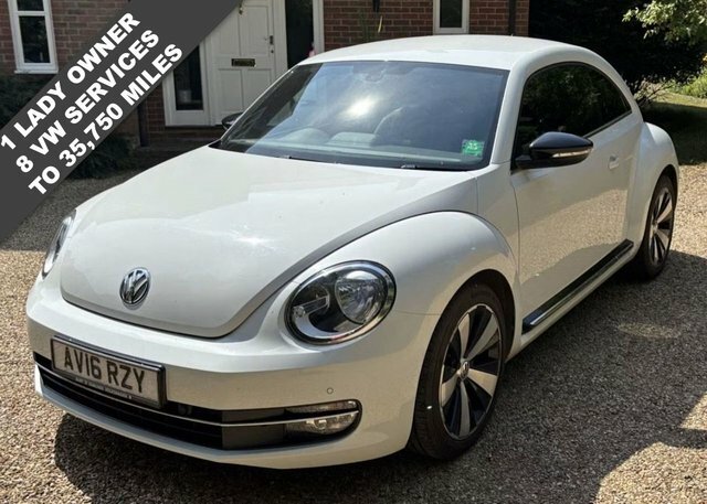 Volkswagen Beetle 1.4 Tsi Bluemotion Tech Sport Hatchback Pet White