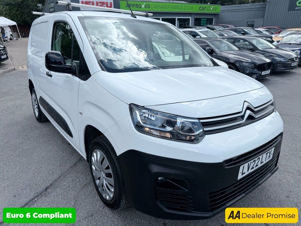 Citroen Berlingo 1.5L Enterprise M Pro White