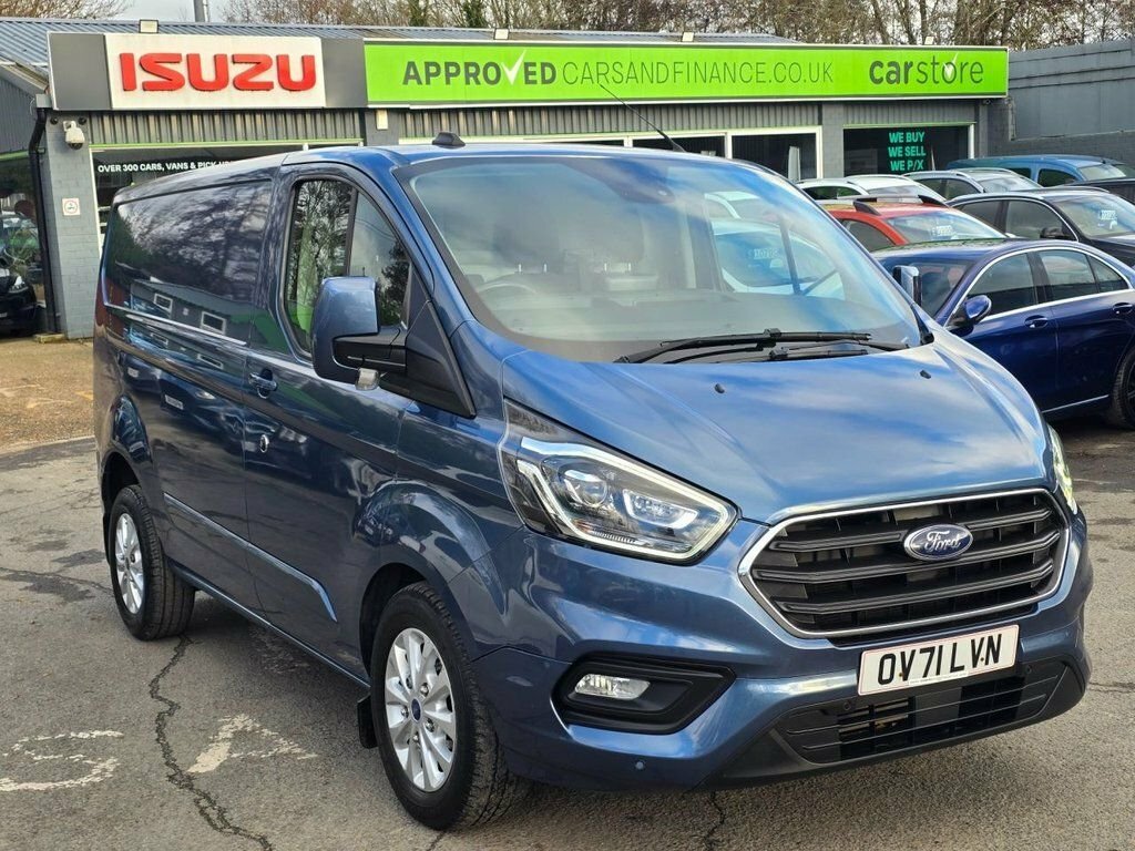 Ford Transit Custom 1L Limited Blue #2