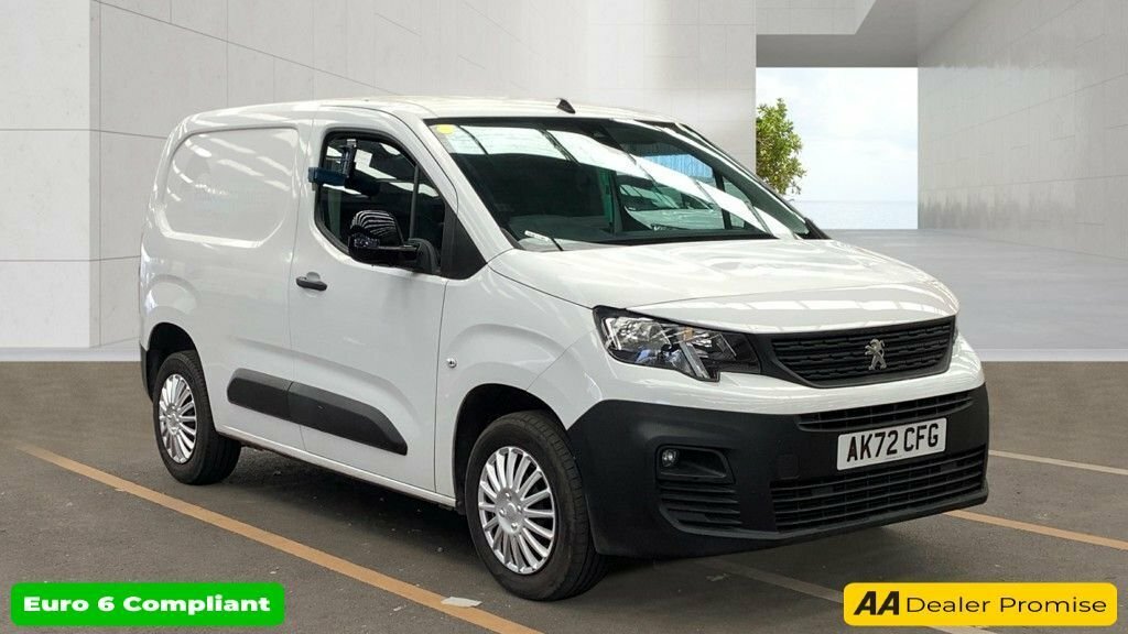 Peugeot Partner 1.5L Professional Premium White